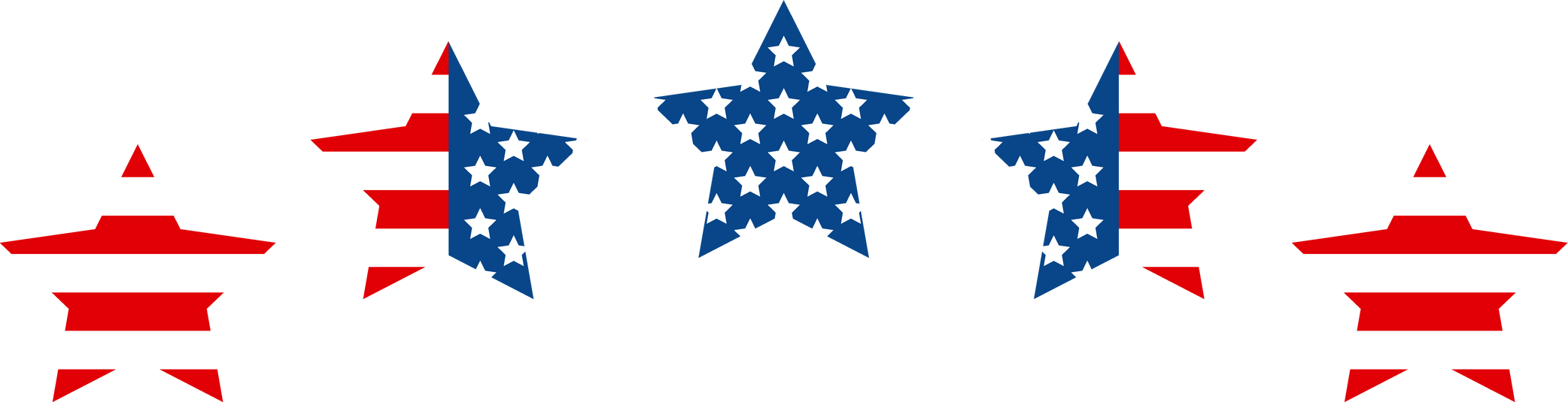 USA stars Memorial Day